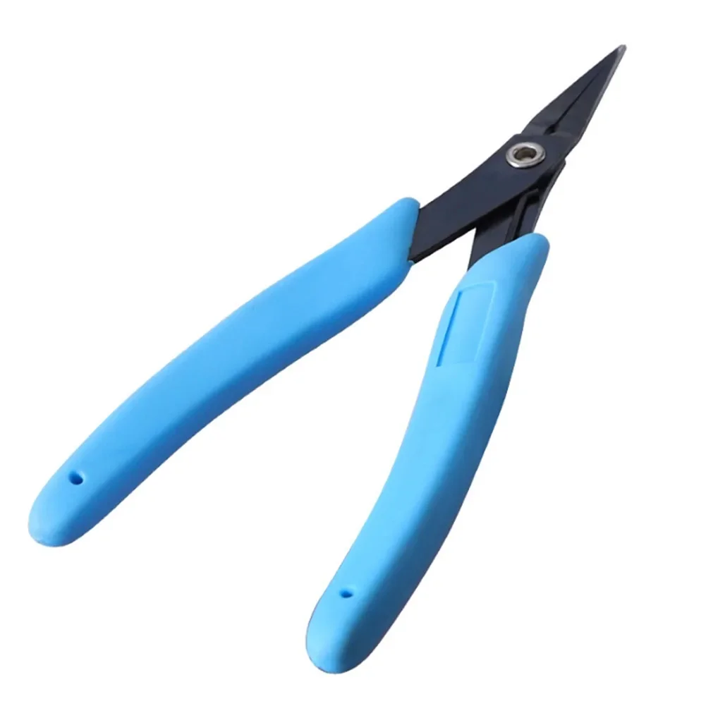 Needle Nose Jewelry Pliers 145mm Metal Tweezer Nose Pliers With Smooth Jaws Comfort Grip Handles For Jewelry Making