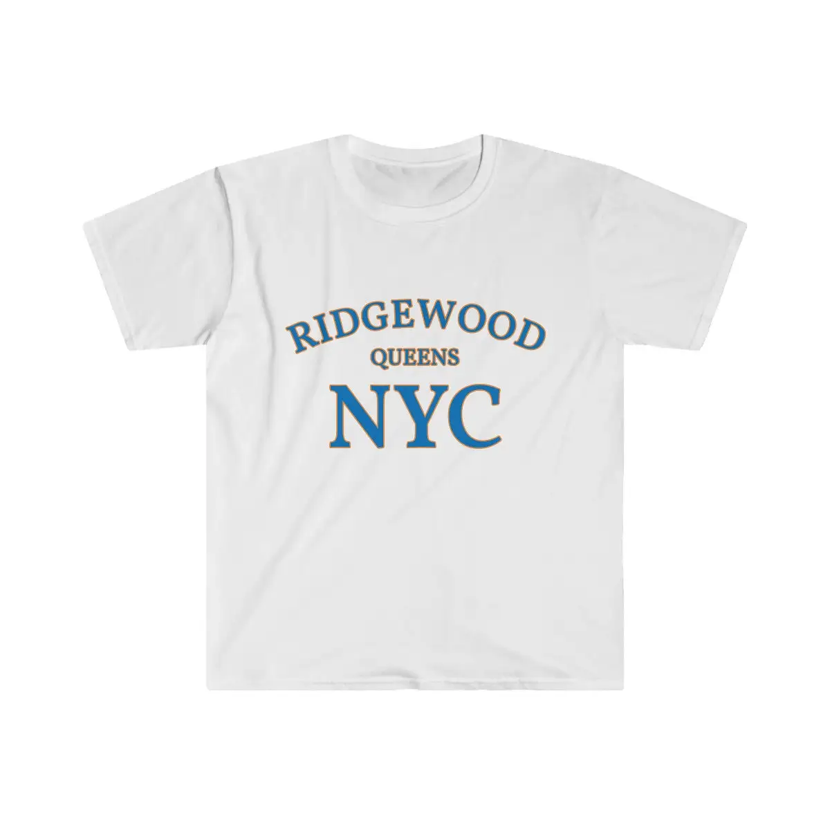 Ridgewood Neighborhood Queens New York NYC Softstyle T Shirt