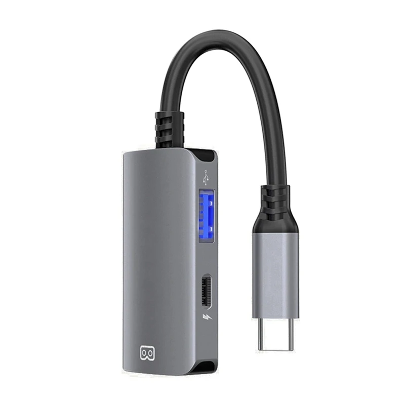 USB-C To Type C Converter For XREAL Nreal,Switch,Stemdeck,Thunderbird Air Plus,Huawei Vision AR Glass Power Conversion