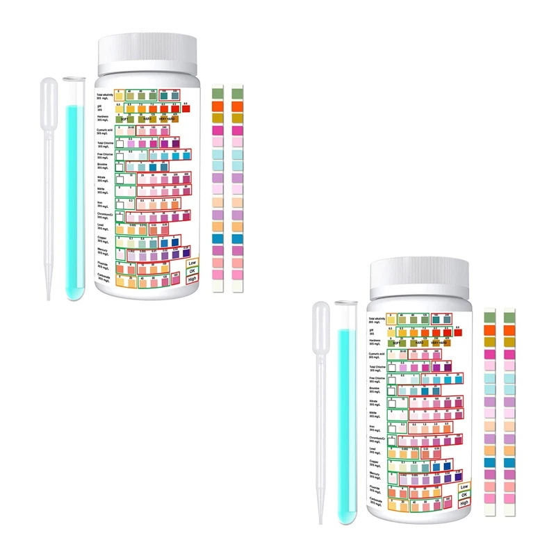 

16 в 1 наборы для тестирования воды для питьевой воды