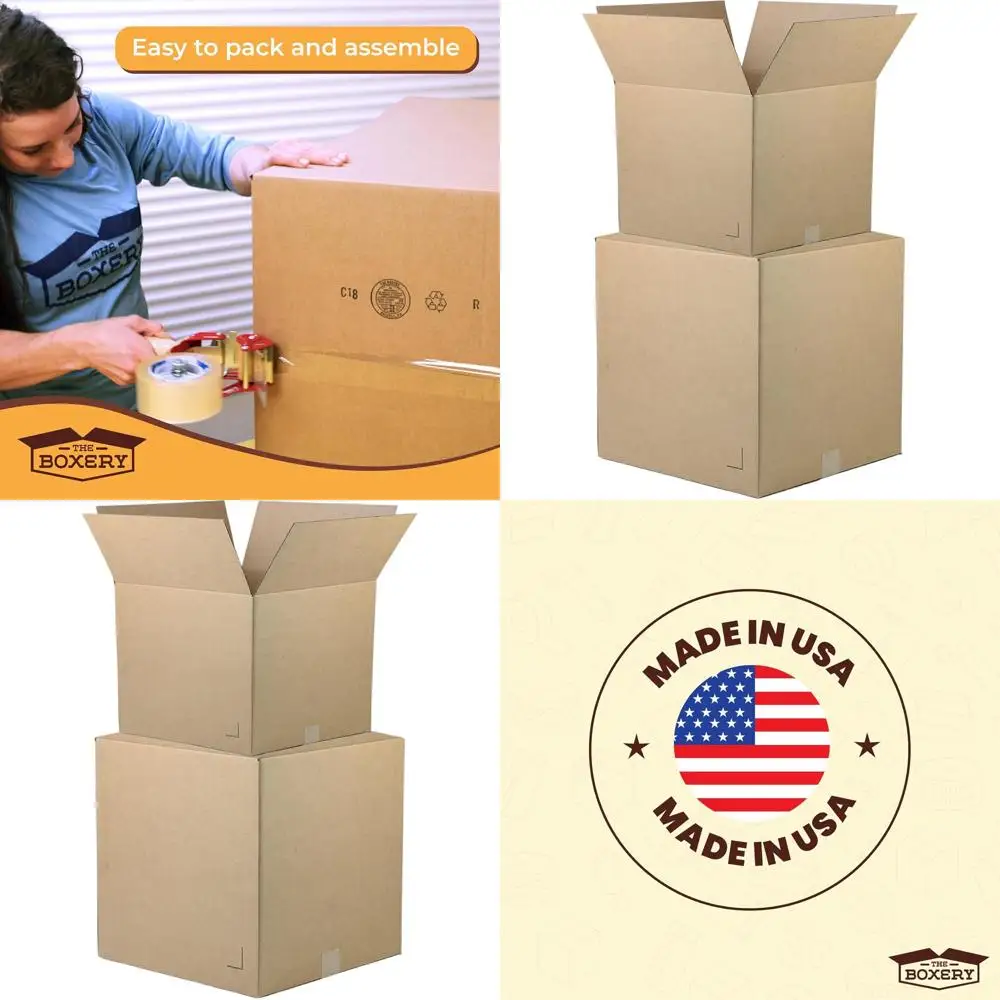 

Картонные коробки коричневого цвета 12x12x48 дюймов, 25 штук в упаковке, для доставки, упаковки, переезда, хранения - прочные, экологичные, пригодные для переработки.