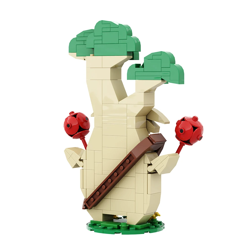 Breath Wild bouwsteenset Leuk spel Merch-actiefiguur, Forest Animal Elf Building-knuffel, creatief karaktermodel speelgoed