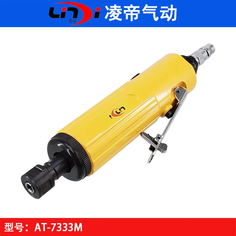 Taiwan Lingdi AT-7333M Pneumatic Grinder with Handle, Strong Engraving  Edging Machine