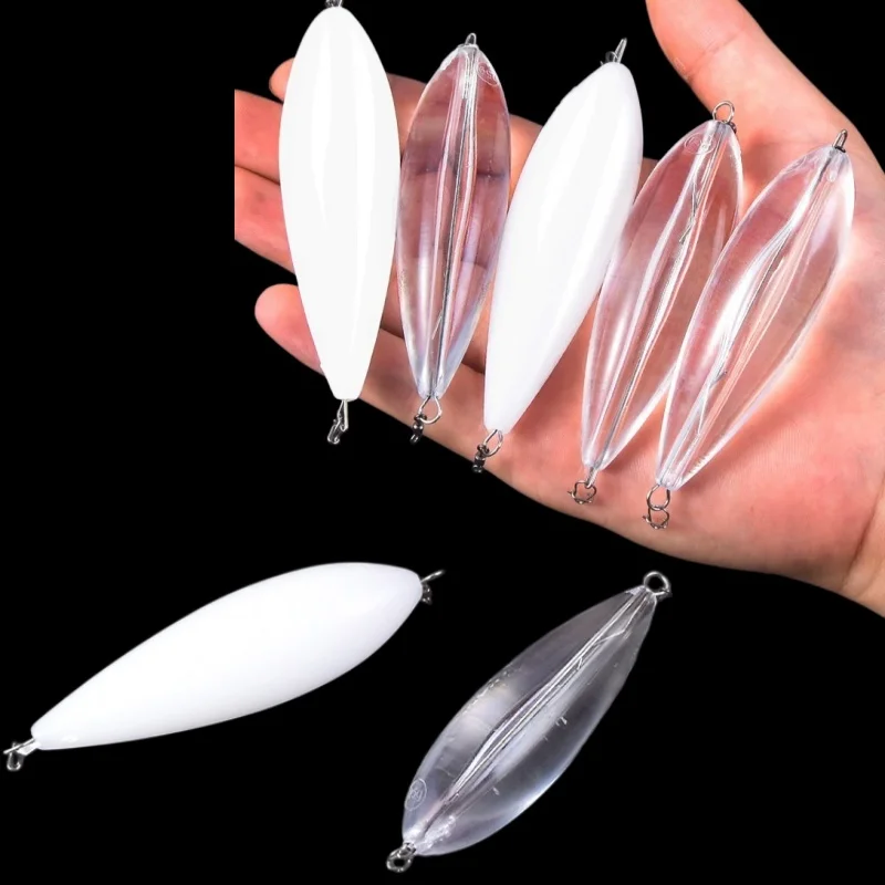 5/10 Stück 20g-40g Wurfhilfe Angelposen, langsam sinkende oder schwimmende Wasser-Angelposen, Karpfen-Meeresköder-Ausrüstung
