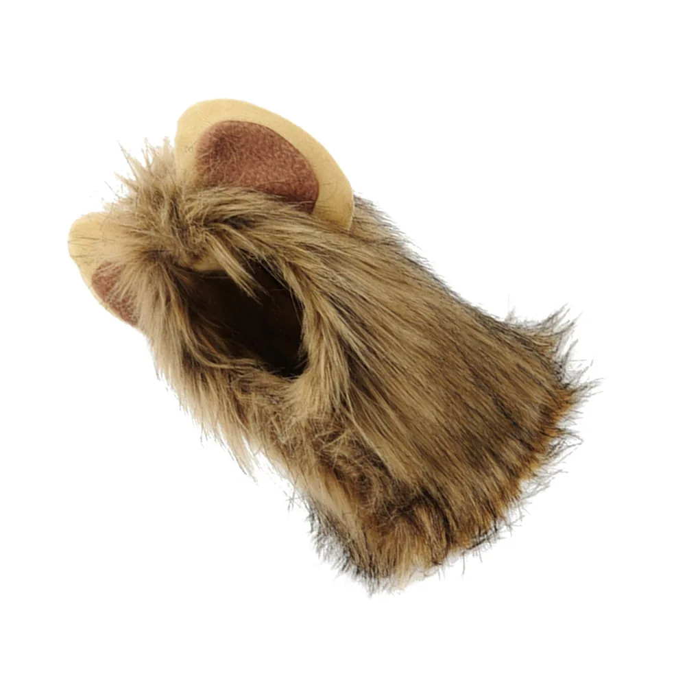 

Lion Dress Up Dog Adjustable Size Halloween Costumes Small Dogs Pet Dress Cat Hat Wacky Pet Hat Up