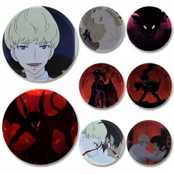 Akira Fudo Ryo Asuka Koji Nagasaki Badge Cartoon Anime Figure Exquisite Enamel Pins for Backpack Clothes Hat Accessories Jewelry
