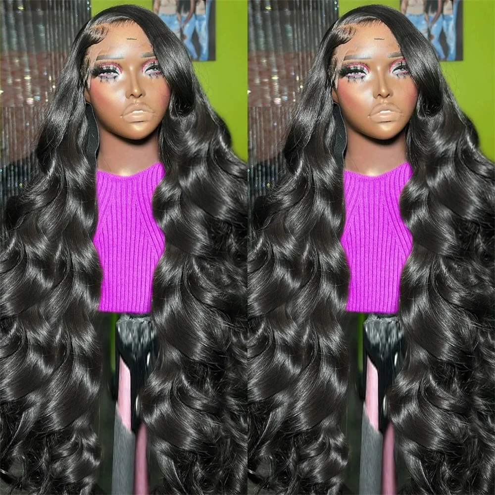 Body Wave Lace Frontal Wig 13x4 13x6 HD Transparent Lace Front Human Hair Wigs For Women Brazilian 360 Full Lace Wig Pre Plucked