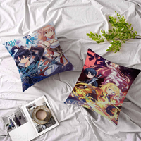 Anime Sword Art Online Pillow Cushion Cover Pillowcase Living Room Sofa Home Decor Customized