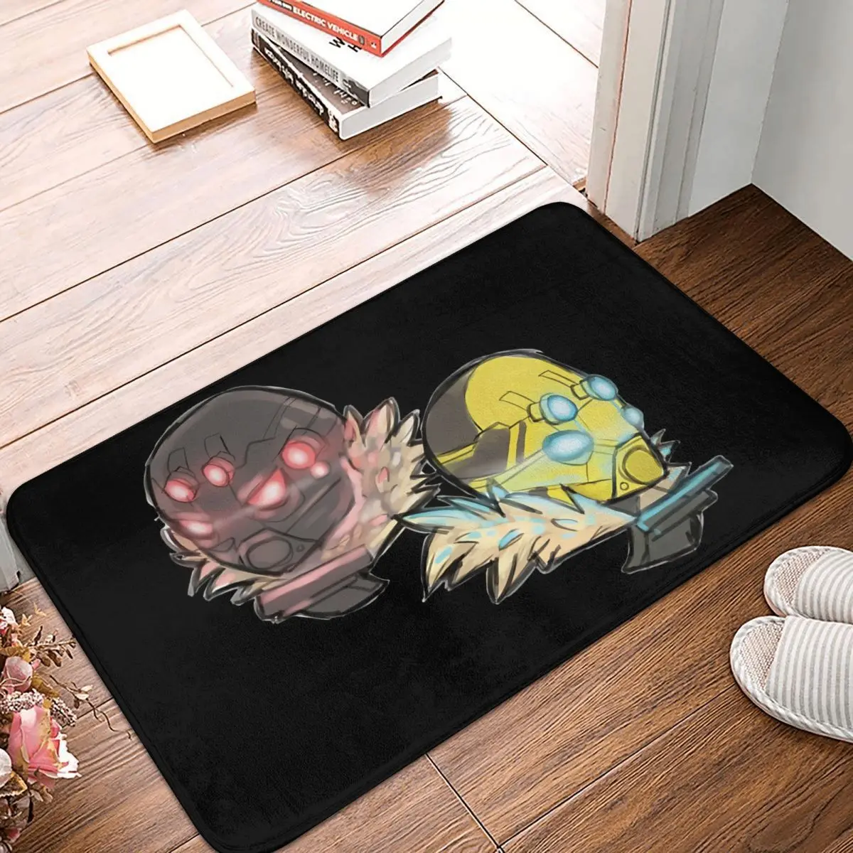 Clarke And Carver Dead Space Remake Game Non-slip Rug Doormat Bath Mat Balcony Carpet Home Decorative