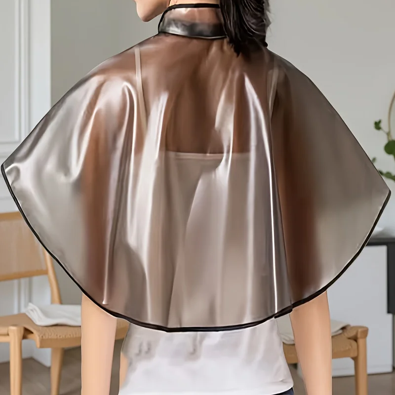 

2pcs Salon-Grade Hair Styling Cape - Thick, Non-Permeable, Reusable, with Adjustable Strap - Large Size for Coloring and Perming