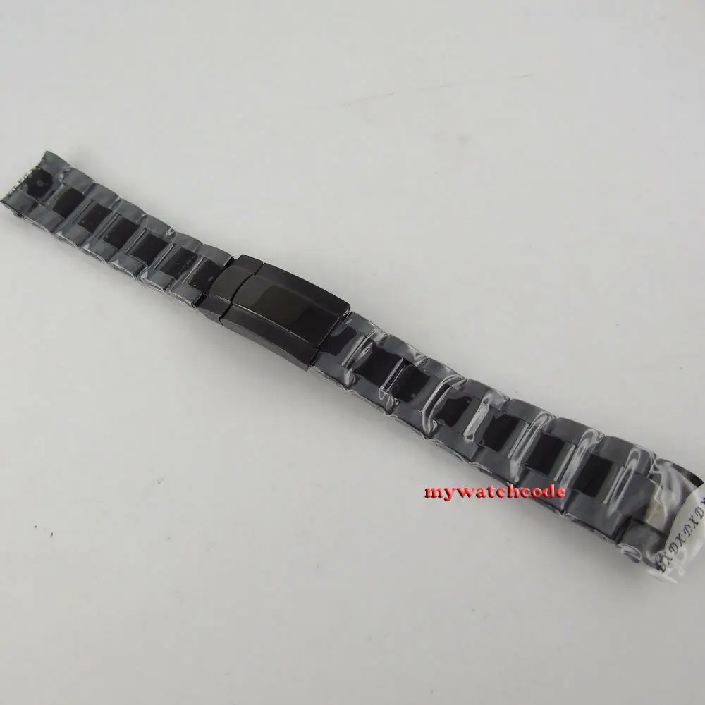 

20mm 316L Stainless Steel Solid PVD Bracelet Fit 40mm Sub Homage Mens Watch S16