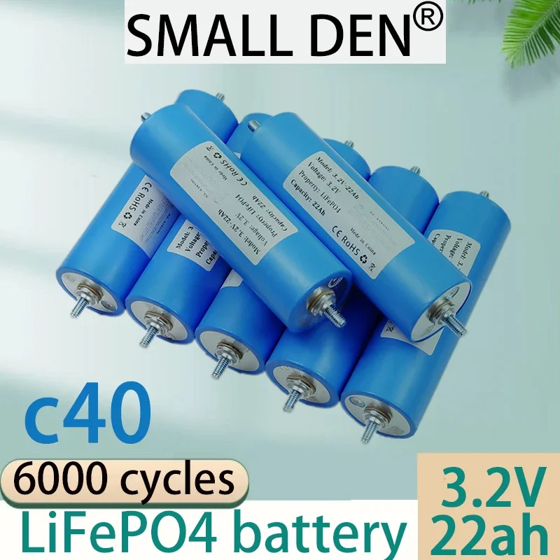 3.2V 22Ah lithium iron phosphate battery 3C level discharge 22000mAh large capacity solar energy storage RV outdoor power supply