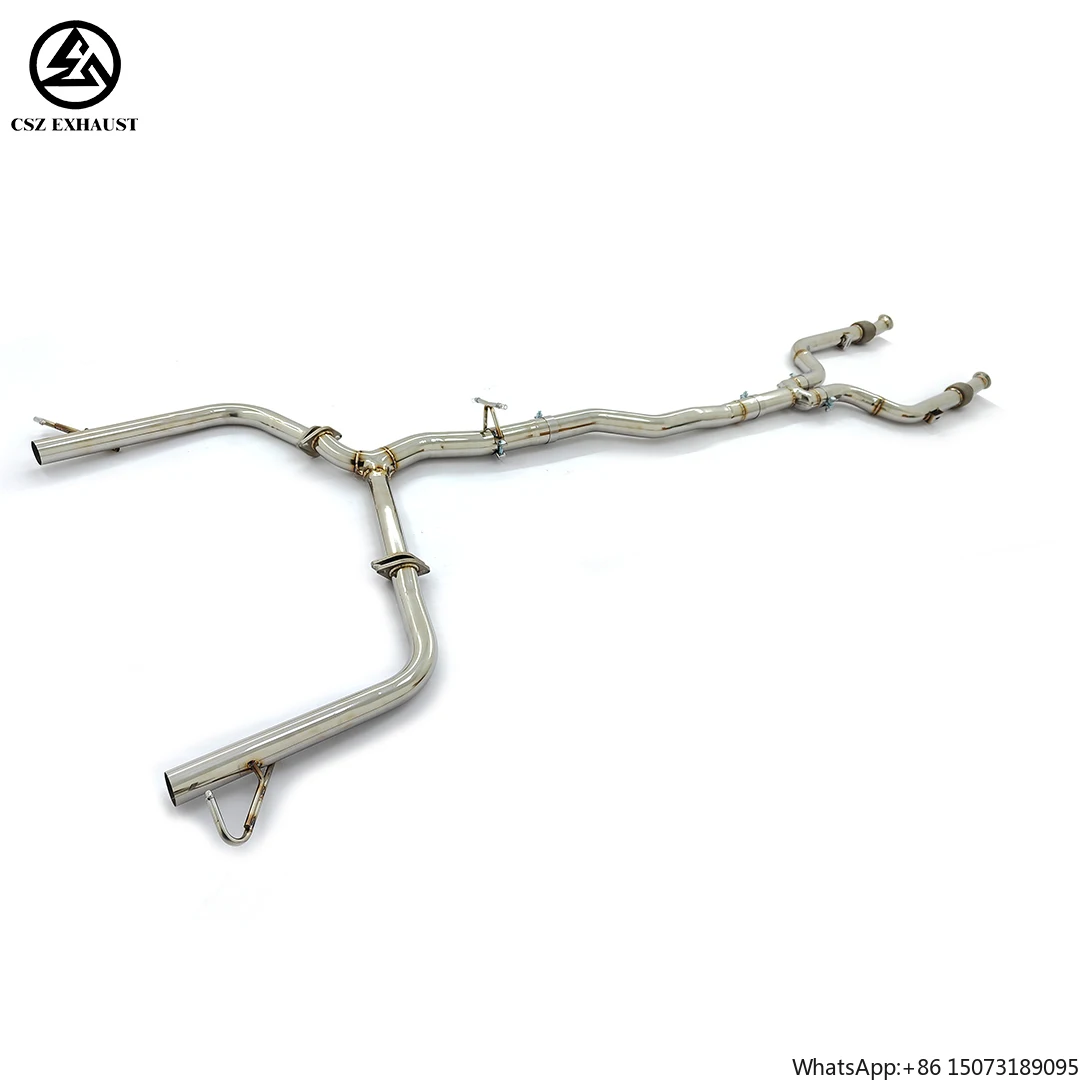 

High Quality CSZ Stainless Steel Exhaust for Mercedes-C43 W205 3.0T Performance Exhaust System Straight Pipe