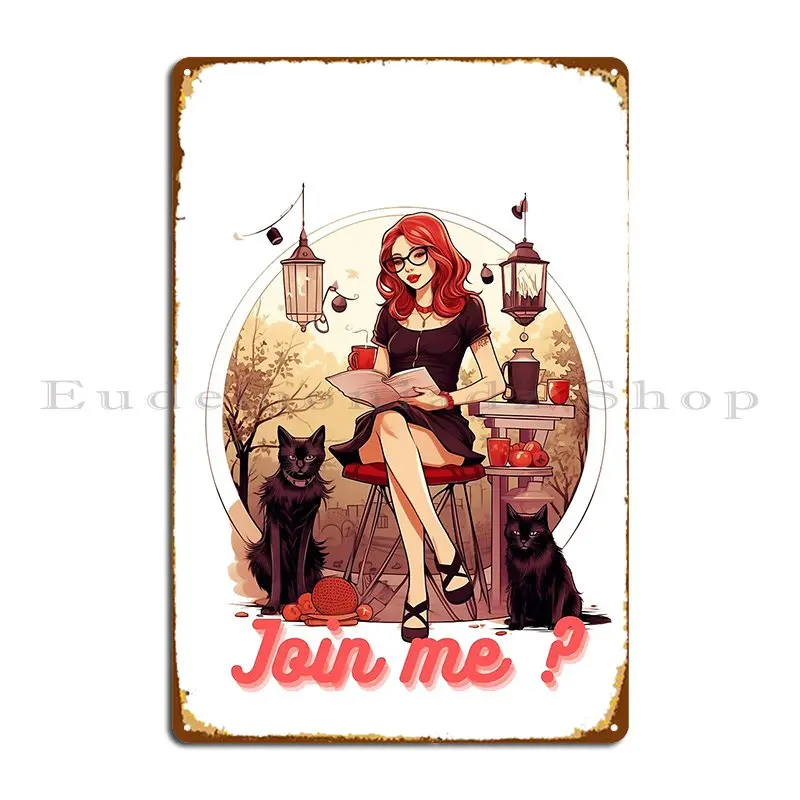 Come Join With Me Metal Plaque Poster Wall Decor Personalized Garage Wall Decor Poster Tin Sign Poster