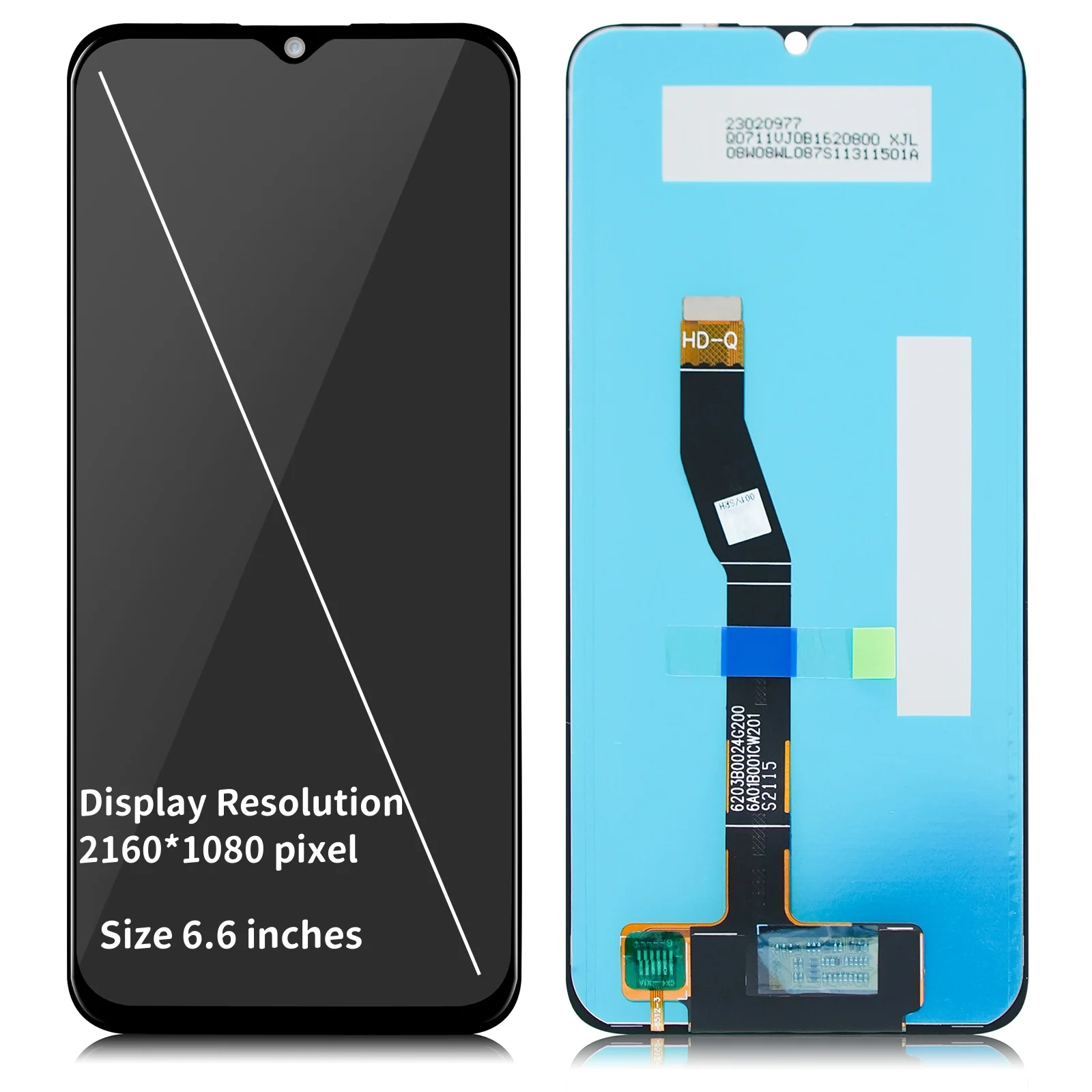 6.6\'\' For Huawei Nova Y60 WKG-LX9 LCD Display Screen Touch Digitizer For Huawei Nova Y60 LCD Wukong-L29A LCD