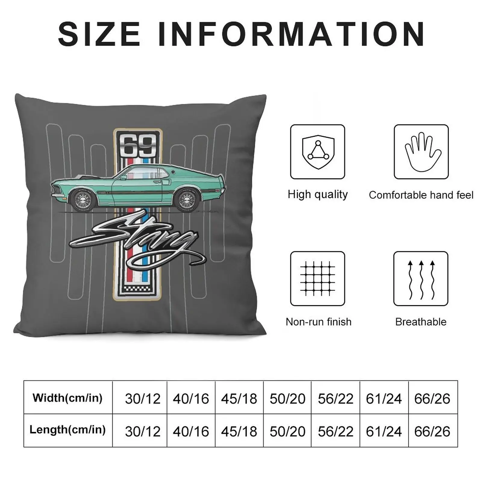 69 AQUA MACH Throw Pillow Christmas Pillow Covers autumn decoration Decorative Cushion pillow