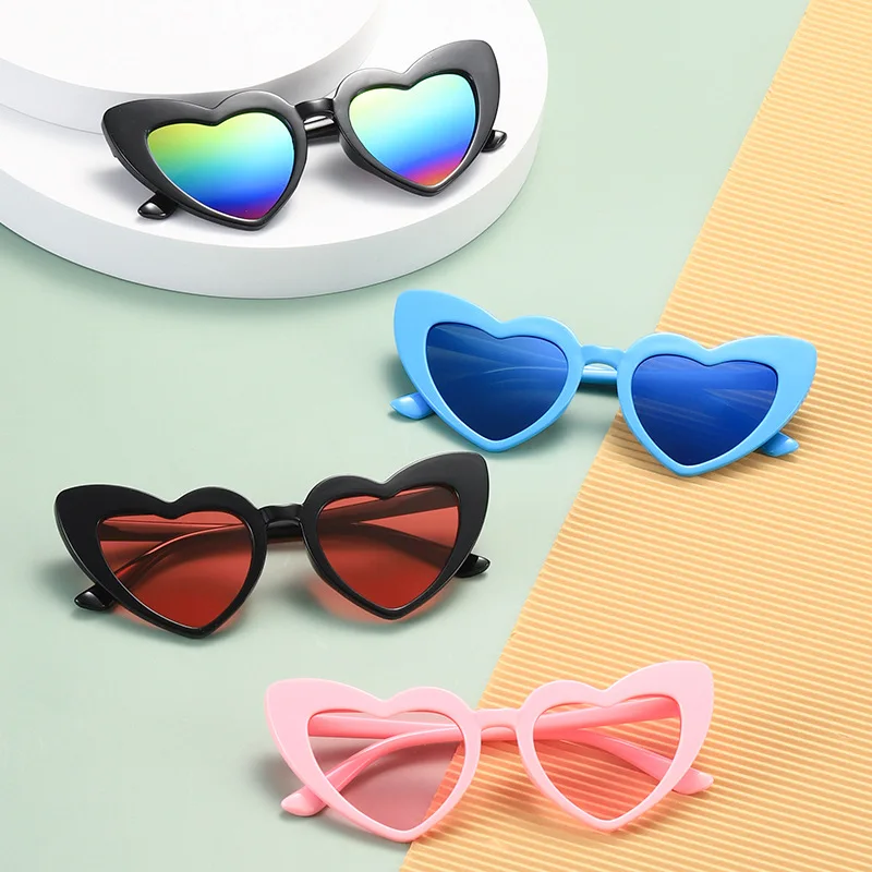 15 Colors Kids Lovely Sunglasses Children Lightweight Travel Eye Protection Sunproof Eyewear Boys Girls UV400 Shades Eyeglasses