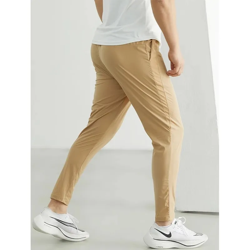 Hardloopbroek voor heren Sportkleding Jogging Joggingbroek Sneldrogend Dun trainingspak Elastisch Gym Fitnessbroek Training Sportbroek Heren