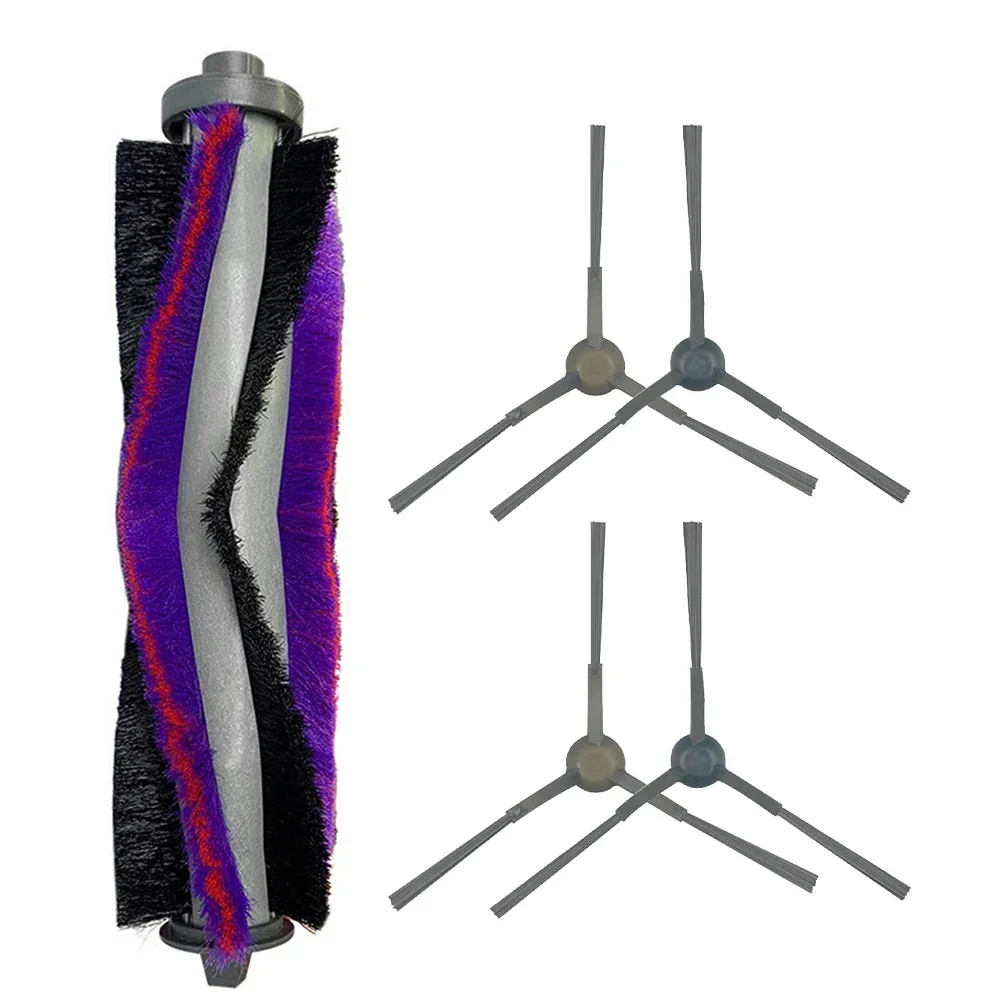 로봇 진공 청소기용 교체 액세서리, Eureka NER700 부품, 1 * 메인 브러시 + 4 * 사이드 브러시 키트