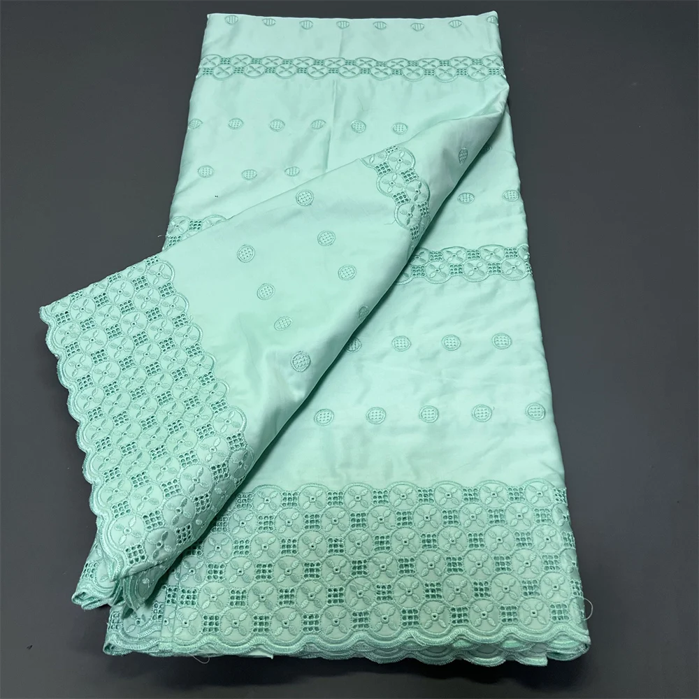 نسيج دانتيل من ألياف الكربون الأفريقية، مواد الأقمشة القطنية للملابس، بالمتر، التطريز، 2025، فساتين الحفلات، تول، 5 ياردات