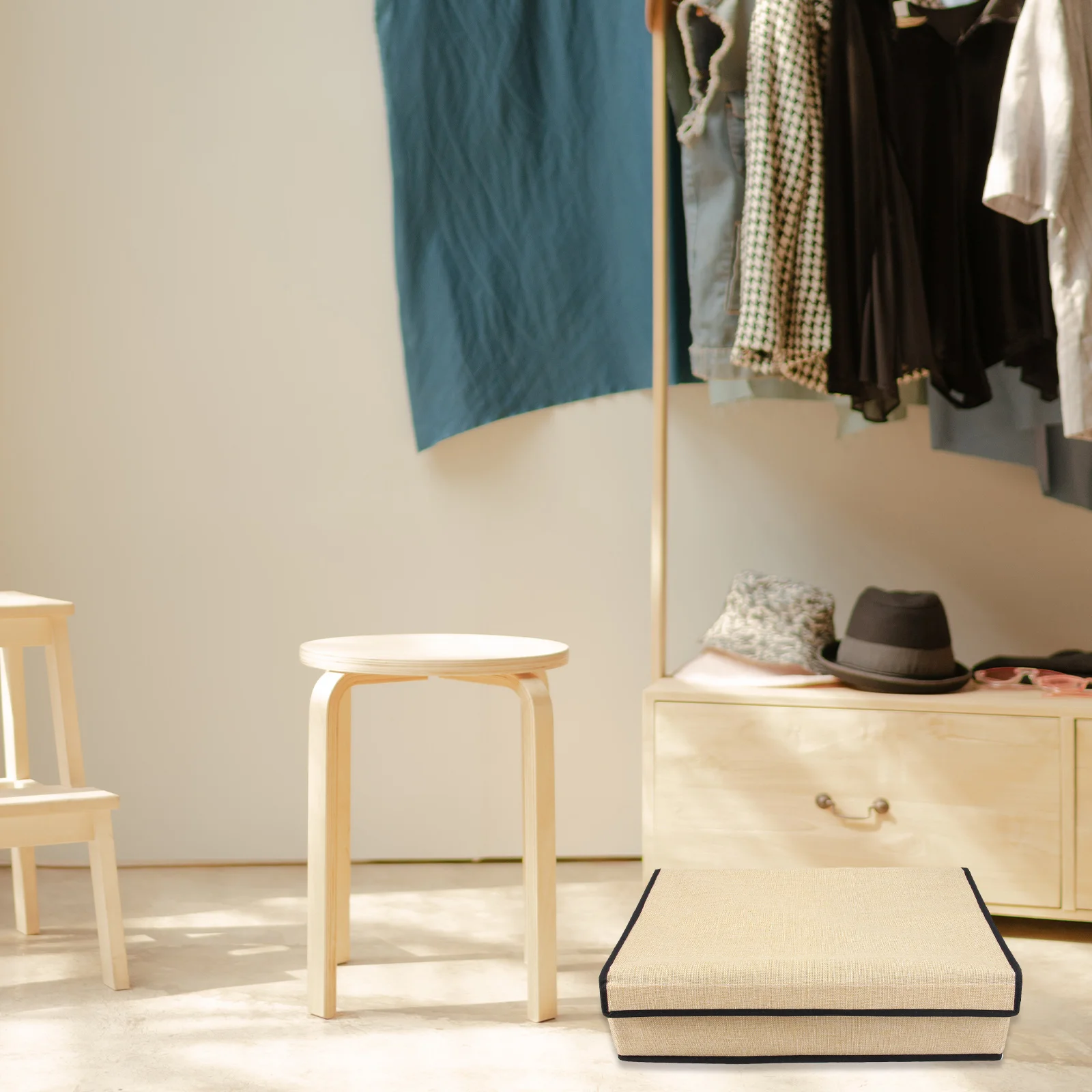 

16 Grids Underwear Storage Box With Cover Dustproof Washable Organizer For Socks Bras Drawer Cabinet Closet Container