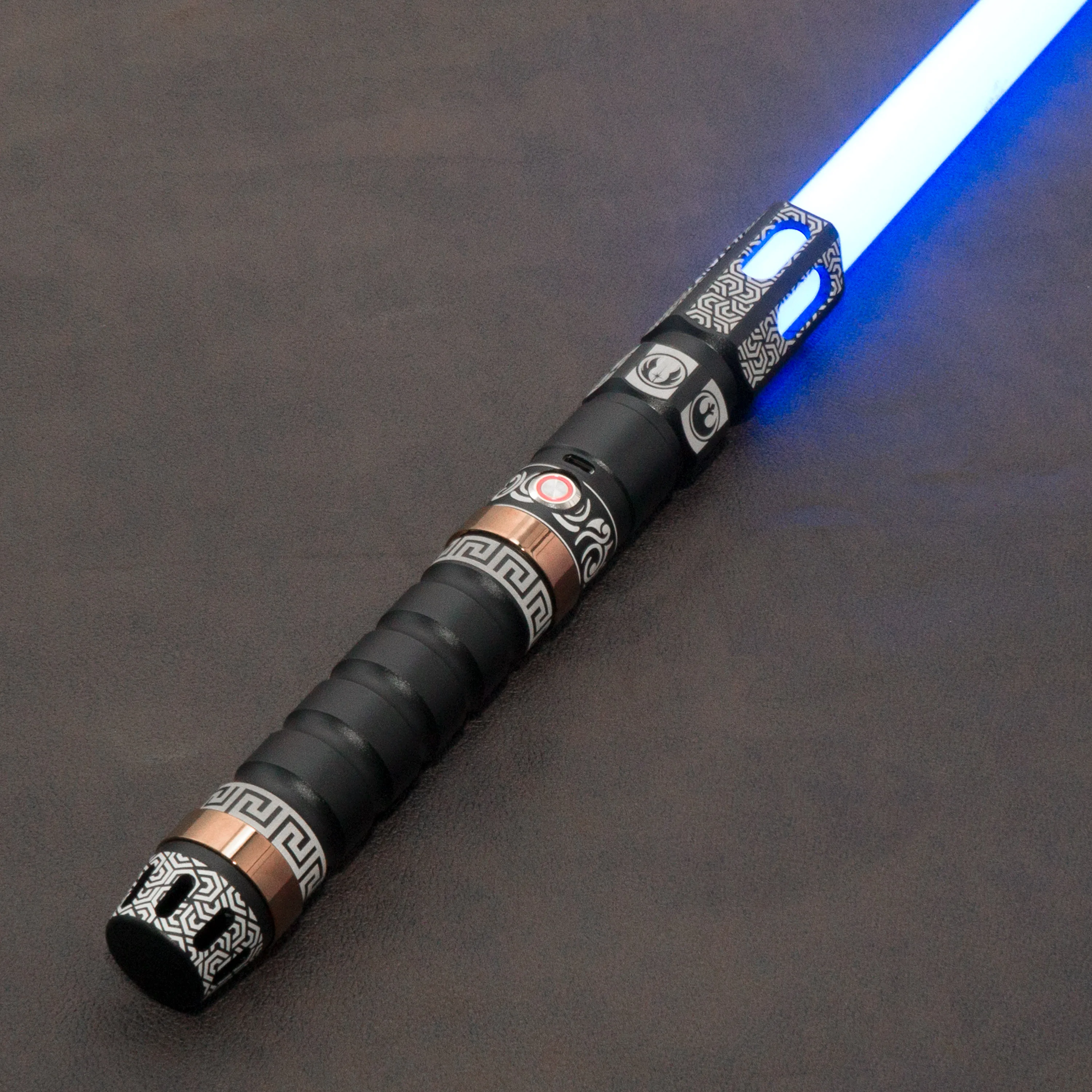 Lightsabers Neopixel Jedi Laser Sword Metal Hilt Heavy Dueling Sensitive Smooth Infinite Changing Hitting Sound Light Saber