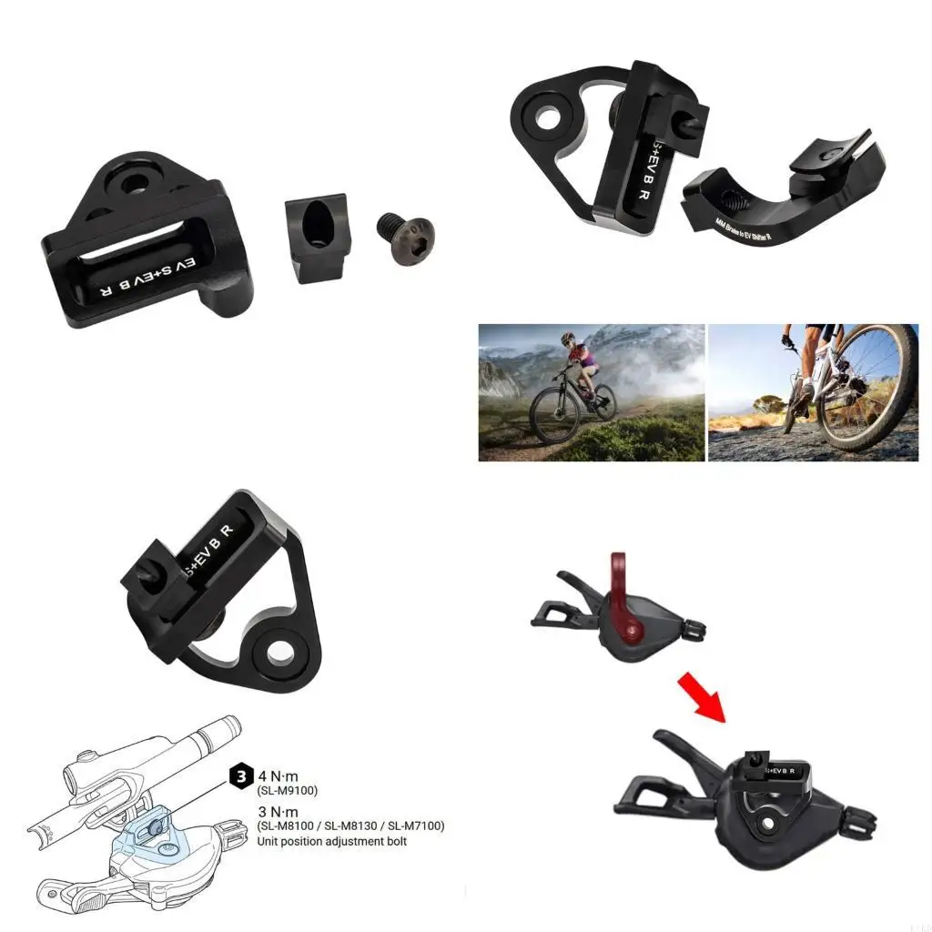 

K1KD Aluminum Bike Adapters Conversion Equipment for M9100/M8100/M7100/M6100 Brake Shifts System Maintenance Repair Converter