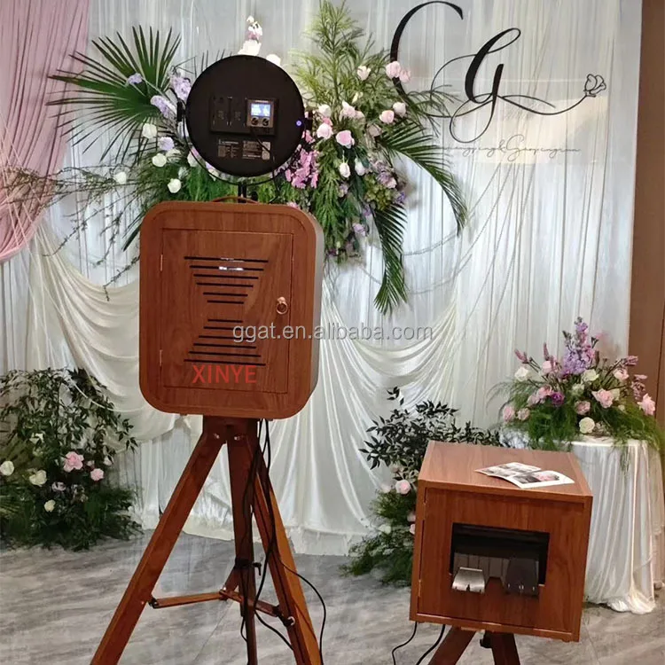 24 Hour Self-service Wedding Photo Printer Reyeah Hot Sale Portable Touch Screen Photo Booth Machine With Printer