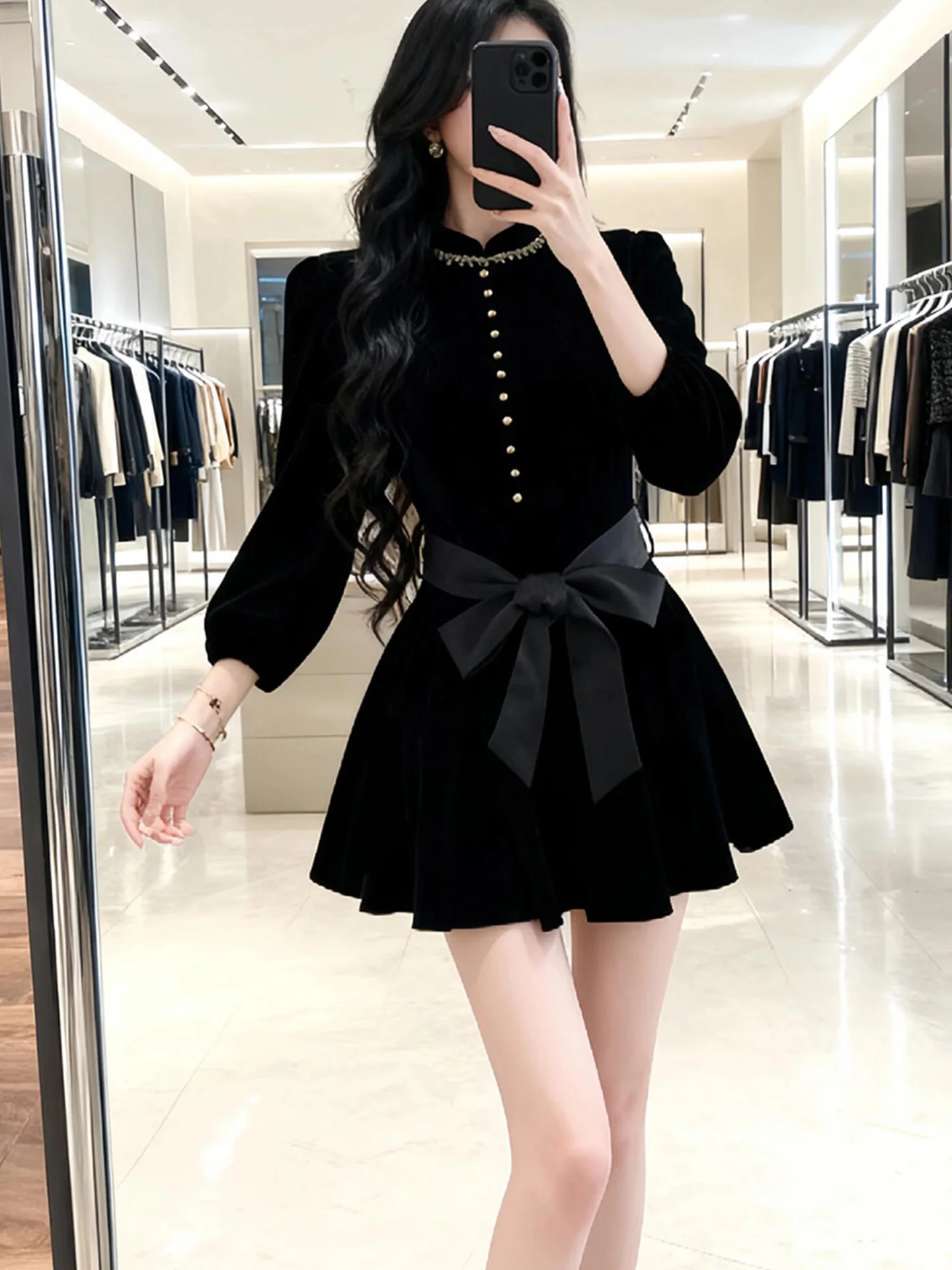 

Элегантный комплект для похудения A-Line Dr Set для женщин: высококачественный, премиум-класса, черный, весенний, в стиле Хепберн, модный, трендовый