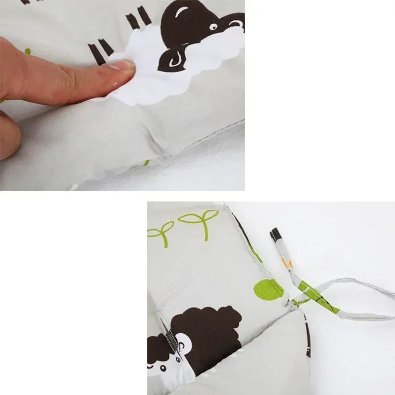 Cojín para silla alta para bebés y niños, alfombrilla para asientos elevadores, alfombrilla para cojín, alfombrilla para silla de alimentación, cojín para cochecito, tela de algodón