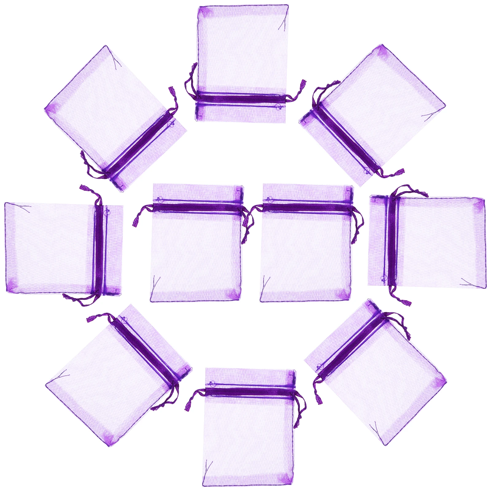 

100Pcs Lavender Sachets Empty Bags Breathable Drawstring Pouches for DIY Scent Sachets Gift Packaging Storage Sachet Empty Bags