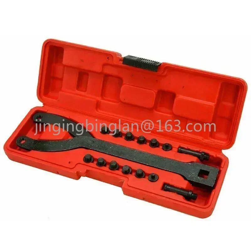 15Pc Adjustable Variable Pin Spanner Wrench Tool Pulley Puller