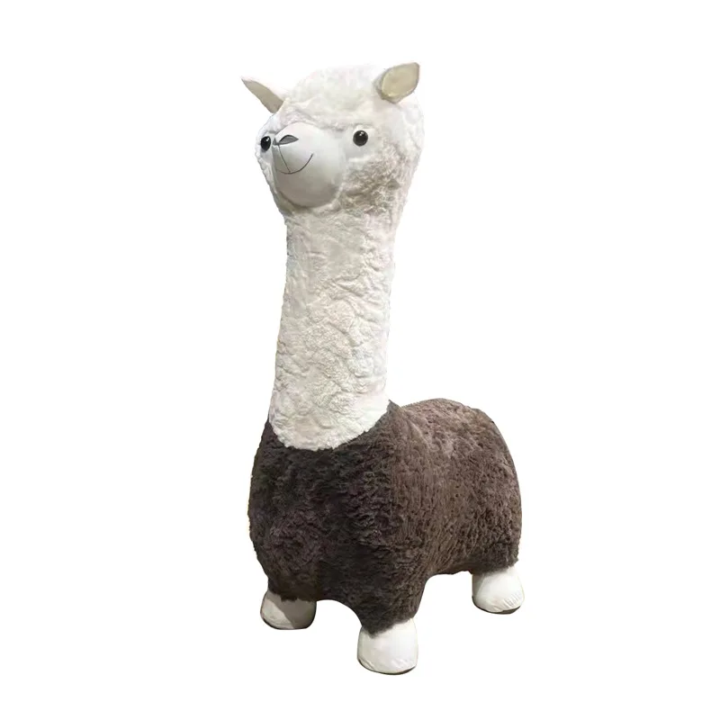 

Wool toy dolls, children's plush toys, living room bedroom alpaca chair, villa light luxury
