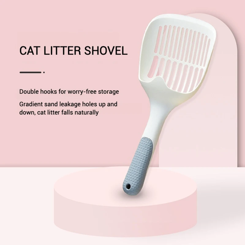 Pet Poop Shovel Plastic Cat Poop Scooper Cat Sand Cleaning Accessories For Cats Large Plastic Shovel Pet Supplies