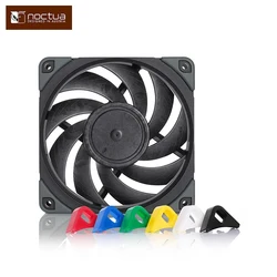 Noctua NF-A12x25 PWM Chromax.Black.Swap 120mm CPU Cooler Fan Intelligent Temperature Control Computer Case Water Cooling Fan