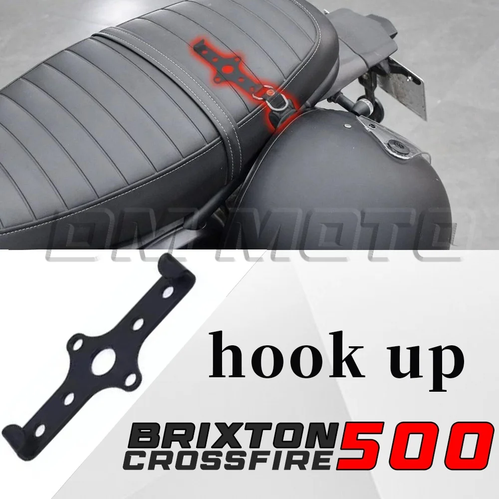 

Модификации мотоцикла Скрытый замок для шлема Противоугонный крючок из нержавеющей стали для BRIXTON CROSSFIRE 500GK