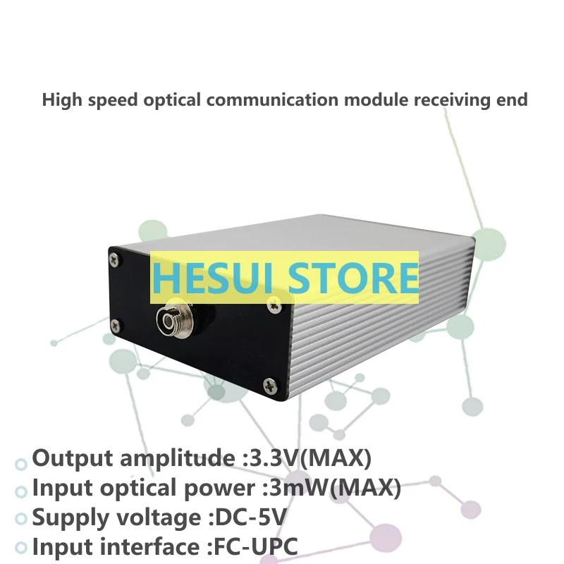 Fiber optic receiving module femtosecond pulse detection optical signal to transmit signal high-speed photoelectric IV conversio