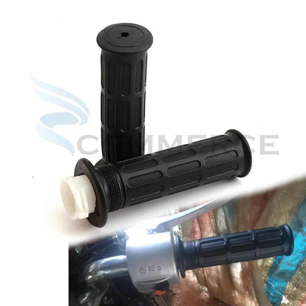 

Motorcycle Handlebar Grips Left Right Pair Universal Hand Handle Throttle for Honda CG110 CG125 JX125 CB125S SL100 SL125 XL100