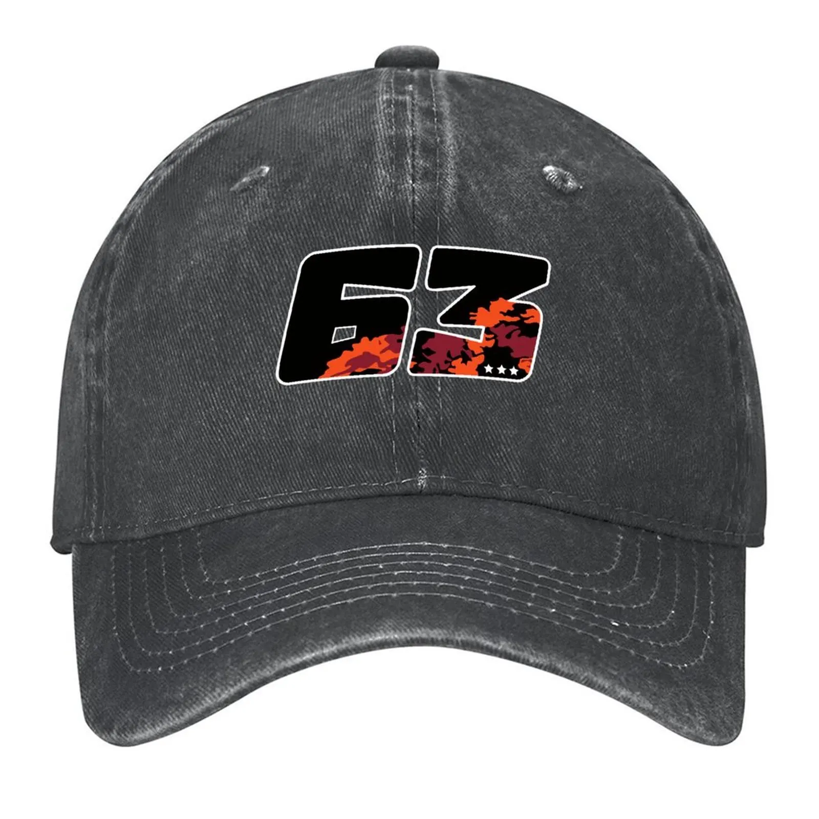 

Francesco Pecco Bagnaia 63 Baseball Cap dad hat funny hat sailor cap for men Winter hat Woman Hats Men's