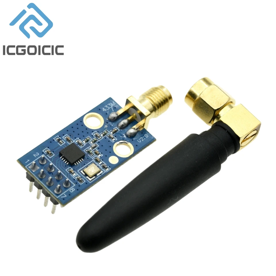 CC1101 Wireless Module With SMA Antenna Wireless Transceiver Module For Arduino 433MHZ image 2