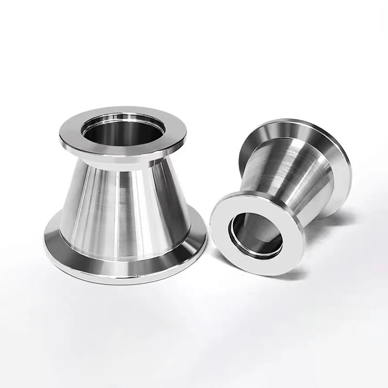 

KF10 KF16K KF25 KF40 KF50 SUS304 Stainless Sanitary Vacuum Tri Clamp Reduer Pipe Fittings Flange Adapter Beer Brewing Product