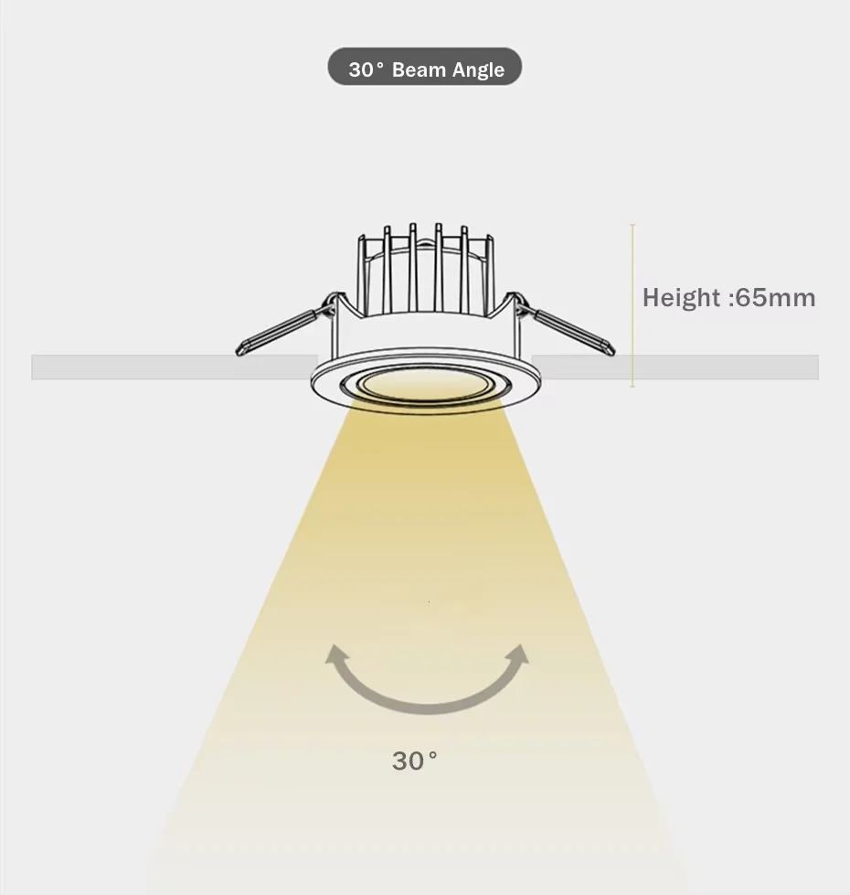 Imagem -04 - Recesso Lâmpada do Teto Led Cabeça Simples e Dupla Spot Lights Cree Cob Anti-reflexo Downlight Casa Escritório Loja Interior 24w 10w