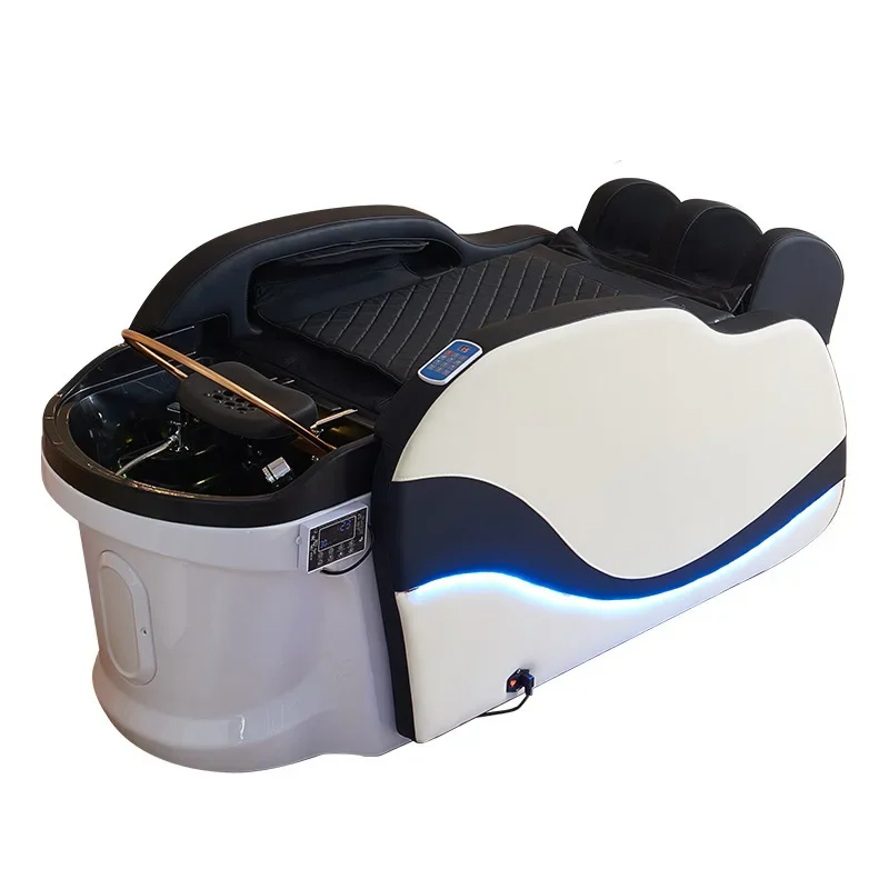 

Head treatment bed, intelligent electric massage shampoo bed, beauty salon fumigation full body hair salon shampoo and haircut