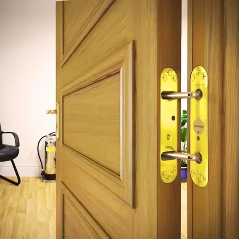 Adjustable Modern Design Concealed Door Closer with Hydraulic Hinge for Hotel Use