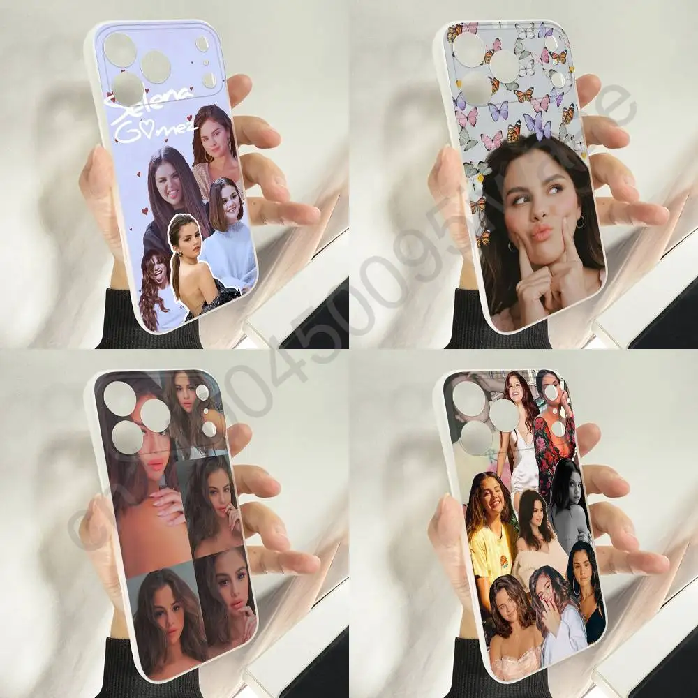 

Singer S-Selena Gomez Phone Case For iPhone 11,16,15,14,13,17,12,Plus,E,Air,Mini,Pro,Max Magnetic Magsafe Soft Cover