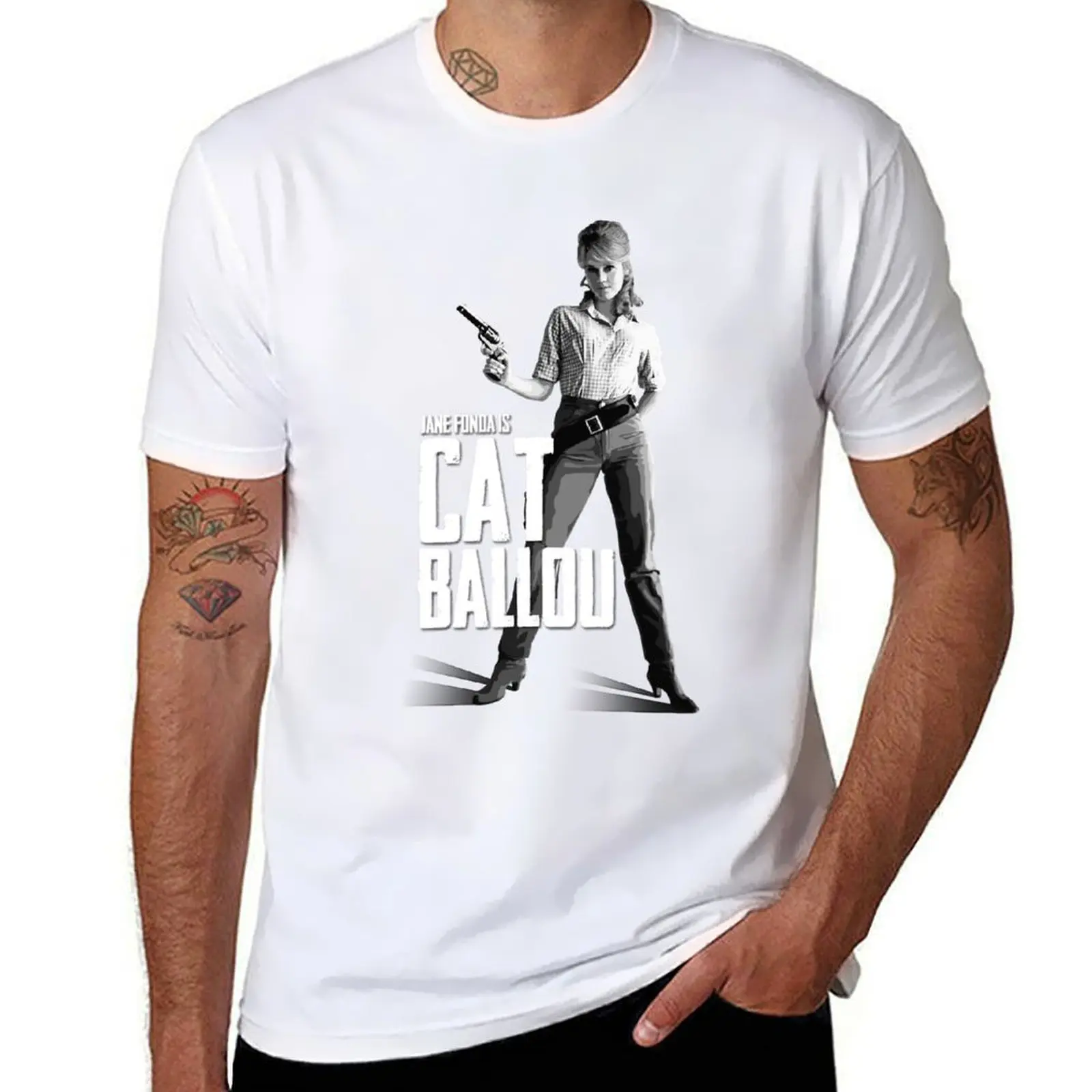 

Cat Ballou - Jane Fonda T-Shirt t shirt custom print anime tshirt T-Shirt