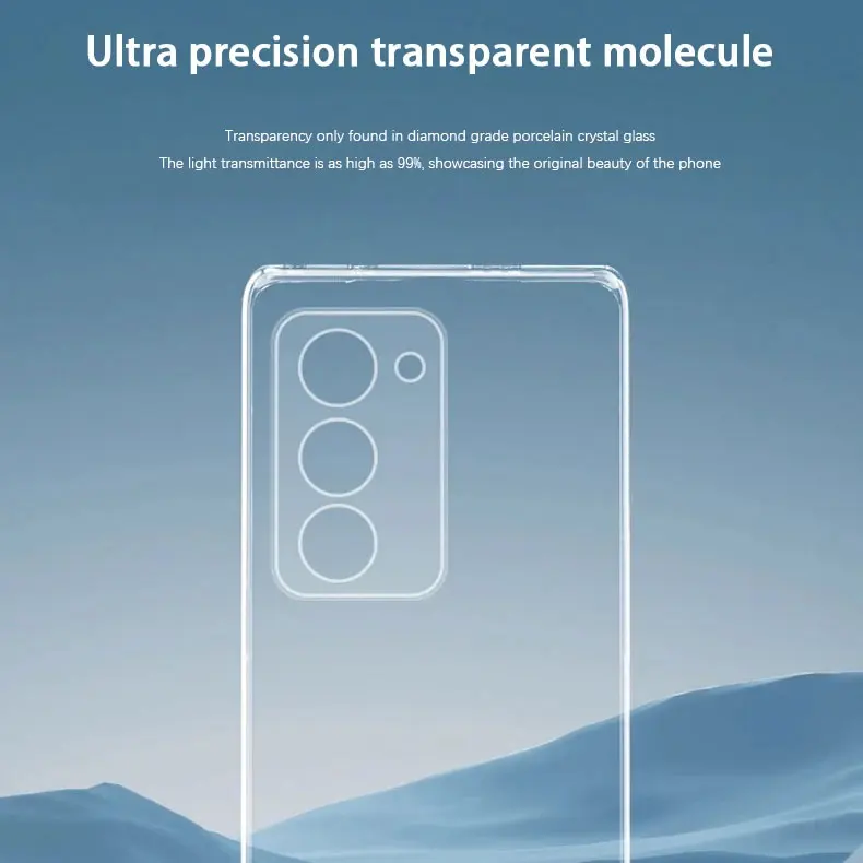 Fundas de silicona transparente suave para teléfono móvil Redmi 15 Redmi15 4G 5G Ultra delgada 360 carcasa protectora completa transparente de TPU