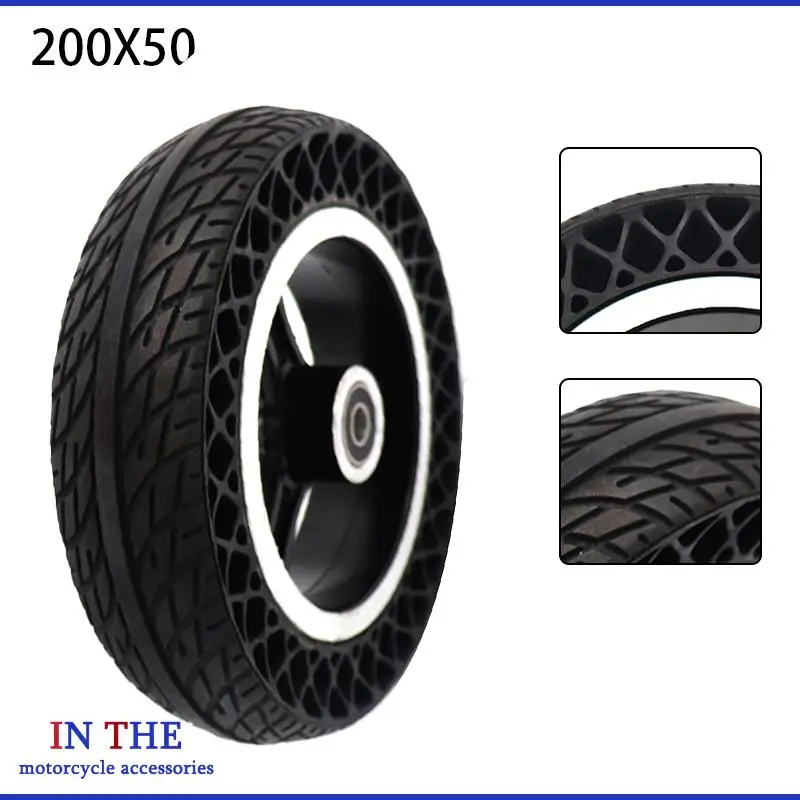 NEW High Quality 200X50 (8 Inch) solid Tire Fit for Electric Gas Scooter & Wheelchair Wheel tyre