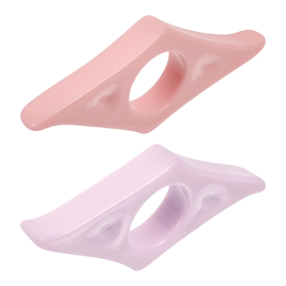 2 Pcs Resin Bookmarks Stand Reading Assistant Book Expander for Book Thumb Support Page Holder Comfortable Expandable