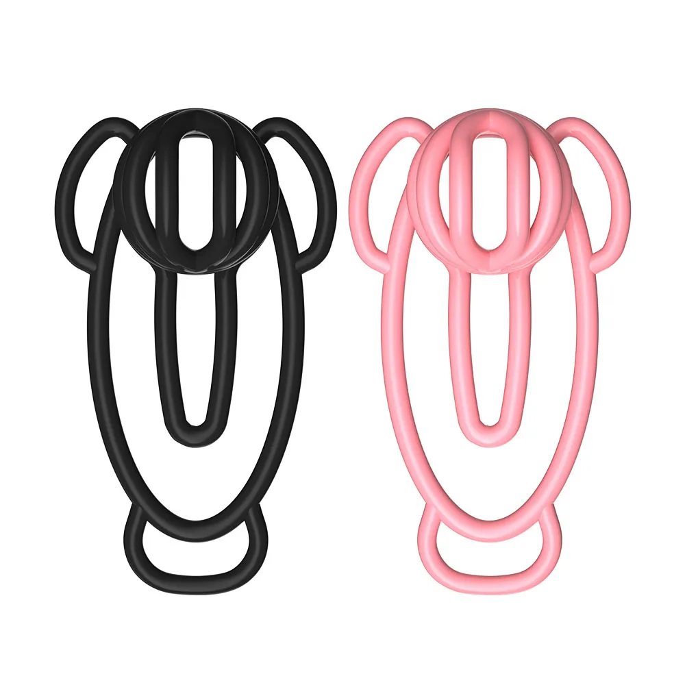 3.0 Sissy Fufu Clip Male Chastity Panties Chastity Cage with Anti-slip Assisted Hide Lower Body Crossdressing Hide jj Sex Toys